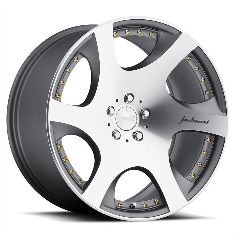 MRR VP3 Matte Gunmetal Machined w/ Gold Rivets
