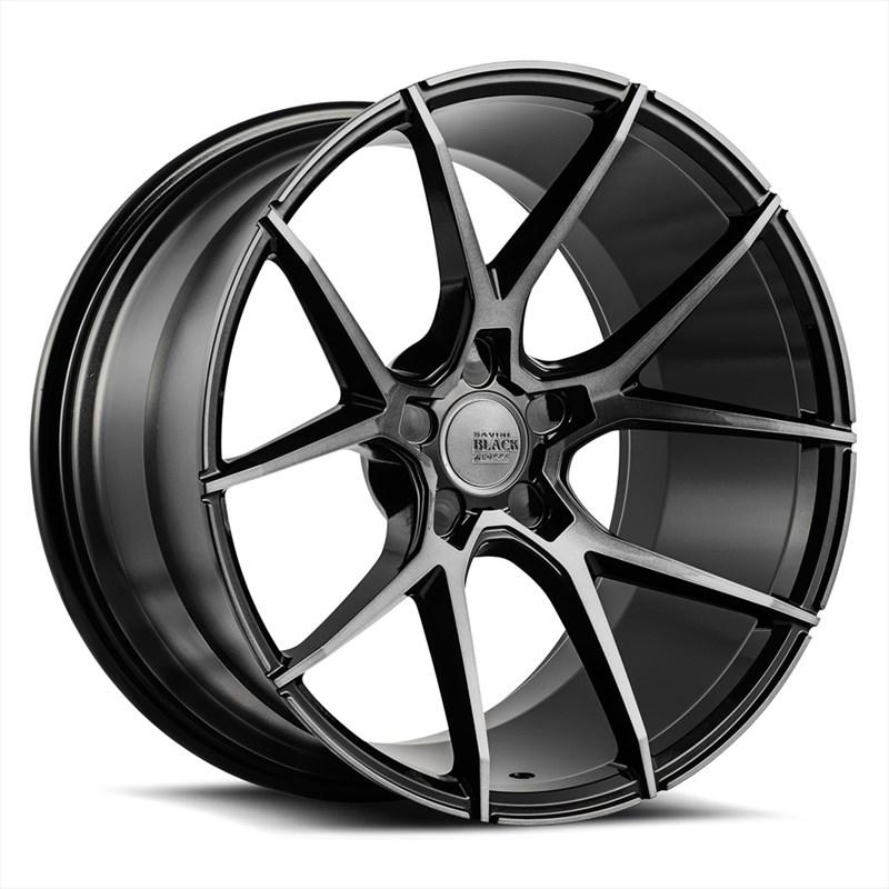 Savini BM14 Black w/ Double Dark Tint