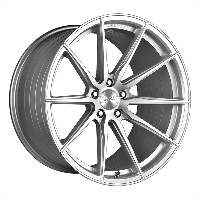 Vertini RFS1.1 Brushed Silver Rotary Forged