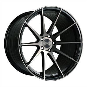 Vertini RFS1.3 Gloss Black Tinted Face Rotary Forged