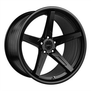 Vertini RFS1.7 Matte Black w/ Gloss Black Lip