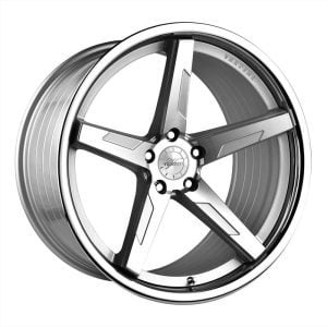 Vertini RFS1.7 Silver Machined w/ Chrome Lip
